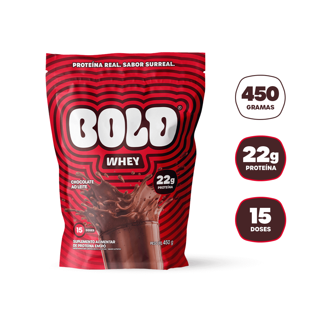 BOLD WHEY CHOCOLATE AO LEITE (450g)