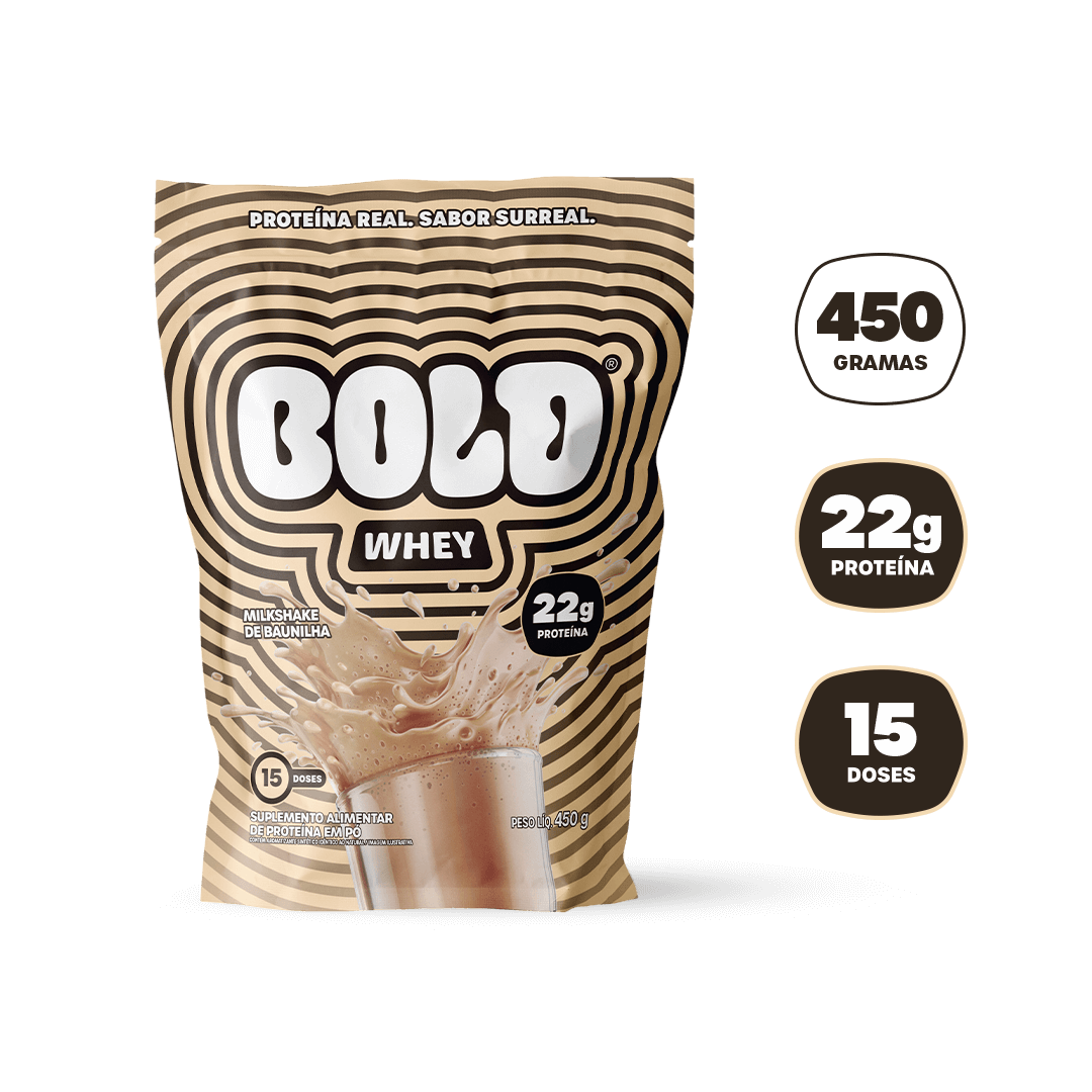 BOLD WHEY MILKSHAKE DE BAUNILHA (450g)