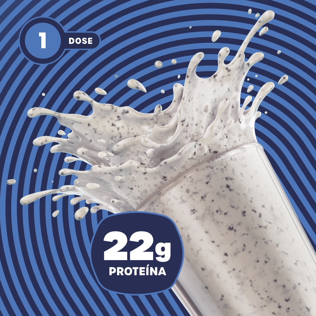 KIT 10 SACHÊS BOLD WHEY COOKIES & CREAM (30g/Un)